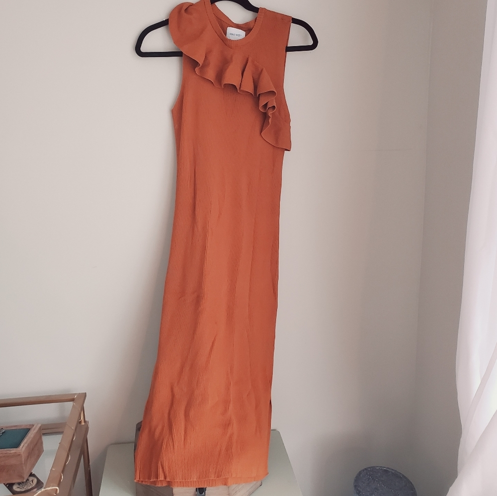 Nine West ruffle sweater dress - NWOT